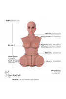 Nicolette Male Sex Toy Realistic Sex Torso