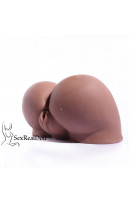 Realistic Ass and Vagina Flesh Style Tan Sex Toy