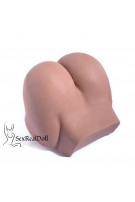 Realistic Ass and Vagina Flesh Style Tan Sex Toy