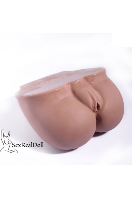 Realistic Ass and Vagina Flesh Style Tan Sex Toy