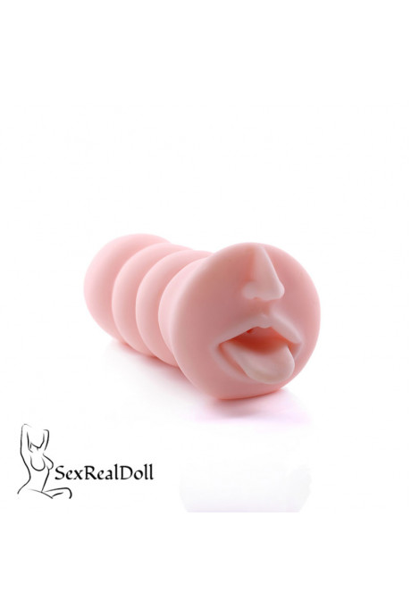 Realistic Oral Mouth Masturbation cup Sex Toy