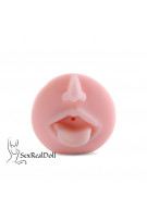 Realistic Oral Mouth Masturbation cup Sex Toy