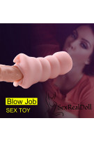 Realistic Oral Mouth Masturbation cup Sex Toy